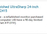 [Dell Outlet] Refurbished  U2415 ($129.35/미국내 무료)