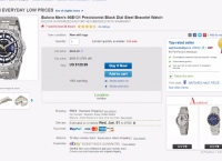 [ebay] 부로바Men's 96B131 Precisionist Black Dial Steel Bracelet Watch(129.99/USFS)