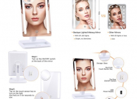 여성  LED메이크업 거울 BESTOPE 24 LED Makeup Mirror(할인코드10달러할인)