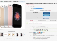 [Ebay] Apple iPhone SE 16GB GSM Factory Unlocked ($389/무료)
