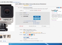 (끌올) [ebay] GoPro HERO3+ Silver Edition (Manufacturer Refurbished) ($149.99 / $9.63)