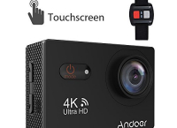 Andoer 스포츠 액션 카메라 4K 터치스크린 액션캠 할인코드 적용시 $42.99