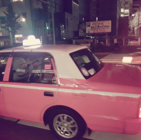 택시도 핑크~