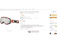 [Amazon] Oakley Canopy Torstein Horgmo Signature Ski Goggles ($77.28 /Free, 한국직배가능)
