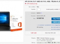 [ebay] HP 255 G4,15.6" AMD A8-7410, 4GB, 1TB,Win10, ($257.99/FS)