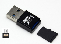 OTG USB3.0 마이크로SD 카드리더기($3.50)