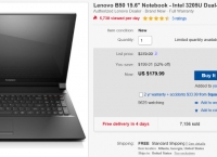 끌올[ebay] Lenovo B50 15.6" Notebook - Intel 3205U Dual-Core - 4GB RAM - 500GB HDD - Win10 (179.99/무료)