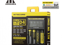 NITECORE D4 Digicharger, LCD 디스플레이 범용 충전기($27.95/무료배송)