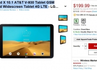 [rakuten] LG G Pad X 10.1 AT&T V-930 Tablet GSM Unlocked Widescreen Tablet 4G LTE [199.99/fs]