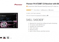 [newegg] Pioneer FH-X720BT CD Receiver with Bluetooth ($94.99/fs)
