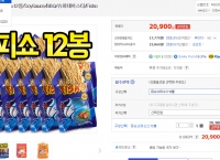 [G마켓] 무료배송 피쇼 간장맛 12봉 (20,900/무료)