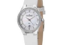 [ebay] skagen leather Women's quartz watch ($39.99/free)