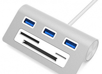 [아마존]Sabrent Premium 3 Port Aluminum USB 3.0 Hub
