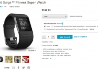 [brookstone] Fitbit Surge™ Fitness Super Watch ($199.95, Free)