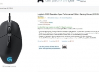 [Amazon](끌끌올) 프라임전용  Logitech G303 Daedalus Apex Performance Edition Gaming Mouse (910-004380) ($24.99 / Prime FS)