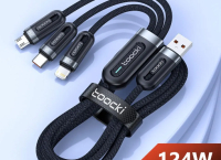 [알리] Toocki USB C타입 3 in 1 케이블(6,043원/무료)