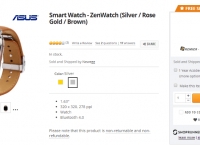 [amazon] Smart Watch - ZenWatch (Silver / Rose Gold / Brown) ($99.95, / Free,직배$6.48 )