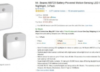 [amazon] Mr. Beams MB723 Battery-Powered Motion-Sensing LED, 3-Pack  ($20.94/prime fs)