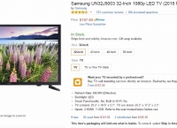 [Amazon] Samsung UN32J5003 32-Inch 1080p LED TV (197.99/fs)