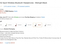 [Amazon] Jaybird X2 Sport Wireless Bluetooth Headphones - Midnight Black [$ 99.21 / Prime FS]