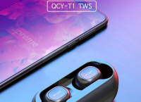 [쿠팡] QCY T1 TWS 국내정품 블루투스 5.0 무선이어폰 블랙
