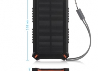 [amazon] Poweradd Apollo3 8000mAh Solar Charger Dual USB Portable External Battery Power Bank ($11/prime fs)