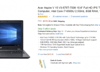 [amazon] Acer Aspire V 15 V3-575T-7008 ($479.99/fs)