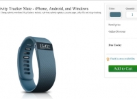 [AT&T] Fitbit Charge Activity Tracker Slate Small  ($54.5 / 무료)
