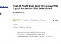 [newegg]Asus RT-AC68P Dual-band Wireless AC1900 Gigabit Router-Certified Refurbished($108.99/FS)