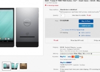 [ebay[Dell - Venue 8 7840 8.4" 16G Dell manufacturer refurbished($159/$19)
