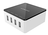 [AMAZON] QICENT 30W USB Desktop Wall Charger Charging Station With SmartID Technology for Iphone 6S 2.4A Each Port (5.99/prime 무료)