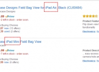 [amazon] Incase - Field Bag View  1.iPad Air  / 2. iPad Mini (1.$18.89, 2.$46.99/ 프라임Free)