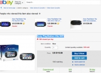 [ebay] Sony PlayStation Vita WiFi 2세대 ($120 / FS)