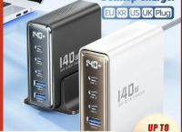 [알리] Toocki 데스크탑 고속 충전 USB C 타입 충전기 ($20.33/무료)