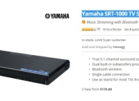 [new egg] Yamaha SRT-1000 TV Surround Sound System. ($179.99/free)
