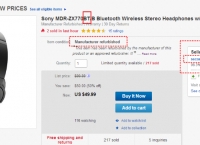 [ebay] Sony MDR-ZX770BT/B Bluetooth Headphones - Manufacturer Refurbished ($49.99, Free)