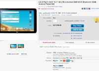 [eBay] LG G Pad X V930 10.1" 4G LTE Unlocked NEW (189.99/FS)